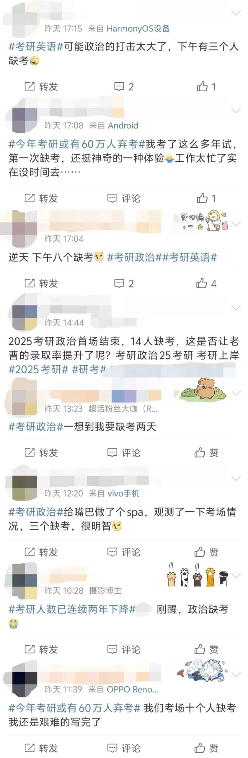 2025考研棄考人數(shù)！